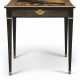 AN AUSTRIAN ORMOLU-MOUNTED EBONY AND JAPANESE LACQUER TABLE ... - Foto 1