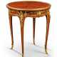 Zwiener, Joseph-Emmanuel. A FRENCH ORMOLU-MOUNTED TULIPWOOD PARQUETRY AND MARQUETRY OC... - Foto 1
