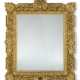 A LARGE VICTORIAN GILTWOOD WALL MIRROR - фото 1