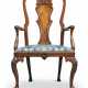 A CHINESE EXPORT ROSEWOOD ARMCHAIR - фото 1
