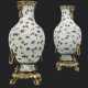 Barbedienne, Ferdinand. A PAIR OF FRENCH 'CHINOISERIE' GILT AND PATINATED-BRONZE MOU... - фото 1
