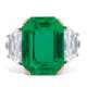 IMPORTANT EMERALD AND DIAMOND RING - фото 1