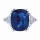 Bulgari. SAPPHIRE AND DIAMOND RING, BULGARI - photo 1