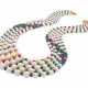 Bulgari. CULTURED PEARL AND MULTI-GEM NECKLACE, BULGARI - Foto 1