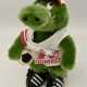 VFB "FRITZLE", Stofffigur mit Kappe, Ball und Trikot, um 2000 - фото 1