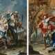 Magatti, Pietro Antonio. Zwei Gemälde: Kain und Abel; Opfer von Isaak - Foto 1