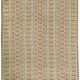 Fowler, John. A FRENCH PINK, BLUE AND GREEN WOVEN CARPET - фото 1