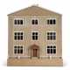 AN ENGLISH GREY-PAINTED PINE DOLLS HOUSE - photo 1
