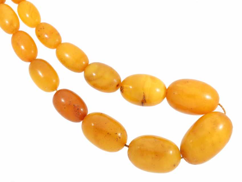 old amber necklace