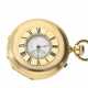 Taschenuhr: frühe und rare Francois Czapek (Patek Philippe) Halbsavonnette, signiert Czapek & Cie "Demi-Chronometre" No. 7408, ca.1853 - Foto 1