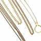 Konvolut AltgolDurchmesser: Konvolut alter Goldketten, überwiegend defekt, sowie eine Krawattenkette - Foto 1