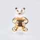 Gold-Anhänger'Teddy Bär' mit Diamant-und Perl-Besatz - photo 1