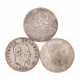 Italien - Konvolut von drei Silbermünzen, - фото 1
