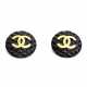 CHANEL edle VINTAGE Modeschmuck Ohrclips. - photo 1