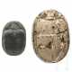 Zwei Amulett-Skarabäen, Ägypten, 2. - 1. Jahrtausend vor Christus - Foto 1