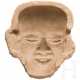 Model für die Abformung eines Gesichtes, Mexiko, Veracruz, 300 - 900 n. Chr. - photo 1