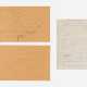 Beuys, Joseph. Konvolut von zwei Zeichnungen und einem handschriftlichen Text - photo 1