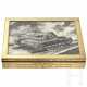 Hasso von Manteuffel (1897 - 1978) - große silbervergoldete Zigarrenschatulle zum 70. Geburtstag am 14. Januar 1967 - Foto 1