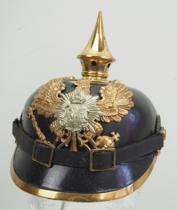 Anhaltisches InfanterieRegiment Nr. 93, Helm für Mannschaften.