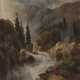 Johann Wilhelm Lindlar - Wasserfall an der Via Mala - фото 1
