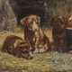 John Henry Dolph - Vier Hundewelpen - Foto 1