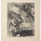 Marc Chagall. L'Ours et les deux Campagnons da Les Fables de la Fontaine"" - Foto 1
