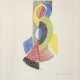 Sonia Delaunay. Le Rythme VI 1966 - Foto 1