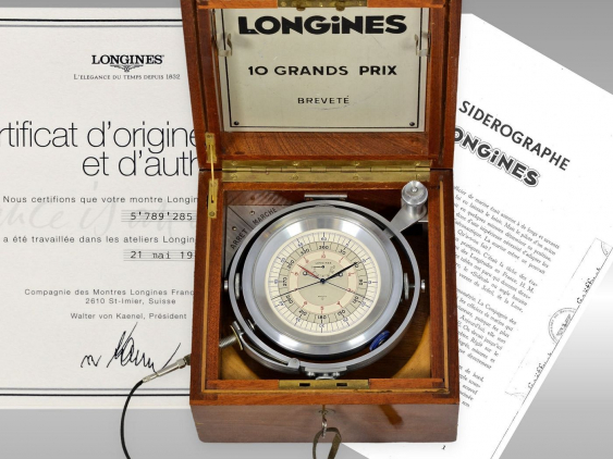 Pr zisionsuhr extrem rarer Longines