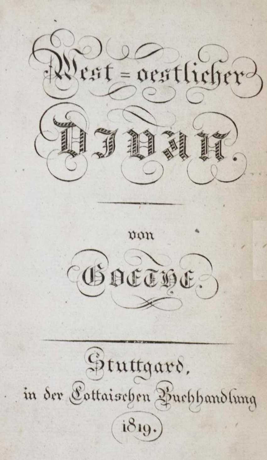 Goethe J W V Buy At Online Auction At Veryimportantlot Com Auction Catalog 116th Auction Art And Antiques Part 1 From 10 12 Photo Price Auction Lot 1