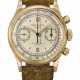 Patek Philippe. PATEK PHILIPPE, 18K PINK GOLD, CHRONOGRAPH, TWO-TONE DIAL, RETAILED BY SERPICO Y LAINO, CARACAS, REF. 1463 - фото 1