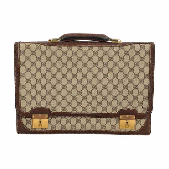 gucci briefcase vintage