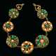A LATE ROMAN - EARLY BYZANTINE, GOLD, EMERALD AND SAPPHIRE N... - фото 1
