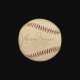 John "Honus" Wagner Single Signed Baseball c1940s - фото 1