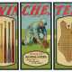 Winchester Sporting Goods Co Advertising Triptych Display c1... - Foto 1