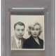 Marilyn Monroe and Joe DiMaggio US Passport Photograph c 195... - Foto 1
