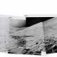 Panoramic view [Mosaic] of David Scott in front of the lunar mountains of Hadley-Apennine at station 6, July 26-August 7, 1971, EVA 2 - Foto 1