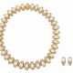 Bulgari. SET OF CULTURED PEARL AND DIAMOND 'CELTICA' JEWELRY, BULGARI... - Foto 1