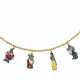 Cartier. ENAMEL AND GOLD 'SNOW WHITE AND THE SEVEN DWARFS' CHARM BRAC... - photo 1
