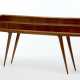 Console in solid walnut, veneered and edged - Foto 1
