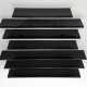 Azucena. Lot of seven shelves in black lacquered wood of different lengths - photo 1