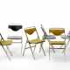 Gianni Moscatelli. Lot of six folding chairs model "Easy" - photo 1