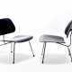 Charles Eames (1907-1978) e Ray Eames (1912-1988). Pair of chairs model "LCM Lounge Chair Metal" - photo 1