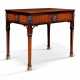 A GEORGE III MAHOGANY AND SATINWOOD-INLAID ARCHITECT'S TABLE... - Foto 1