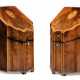 A PAIR OF GEORGE III MAHOGANY KNIFE BOXES - Foto 1