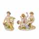 MEISSEN 2 Figuren 'Amoretten', 1. Wahl, 19./20. Jahrhundert - photo 1