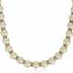 CHANEL FAUX PEARL AND RHINESTONE NECKLACE - фото 1