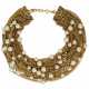 UNSIGNED CHANEL MULTI-STRAND FAUX PEARL NECKLACE - фото 1