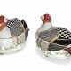 A RARE PAIR OF PARTRIDGE SAUCE TUREENS AND COVERS - фото 1