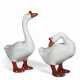 A LARGE PAIR OF GEESE - фото 1
