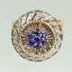 Saphir Diamant Ring Gelbgold/WG 750 - Foto 1